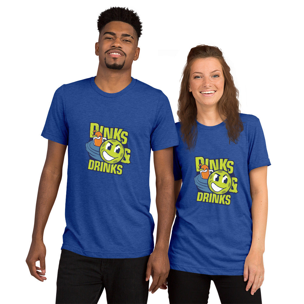 Dinks & Drinks Tri-Blend Short sleeve t-shirt